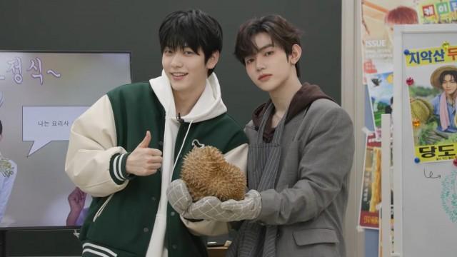 Episode 2 | The reaction of an idol who tried durian for the first time (I will eat it till the end.)