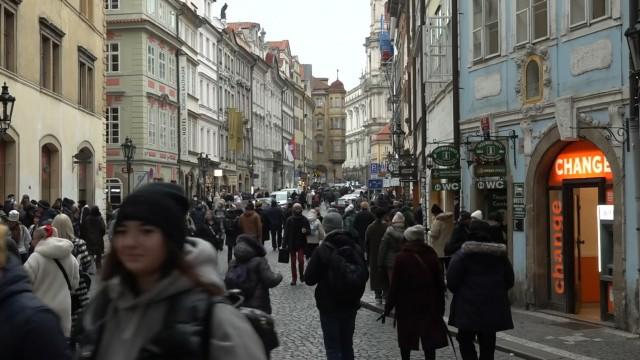 Massentourismus in Prag