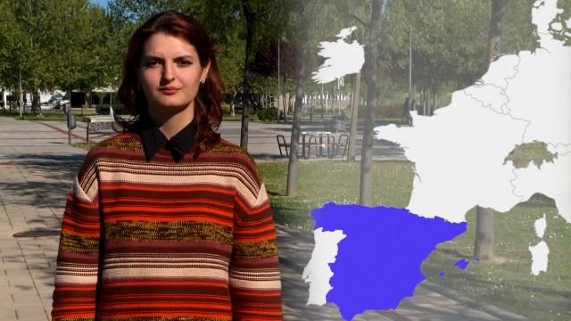 Léa, Erasmus-Studentin in Madrid