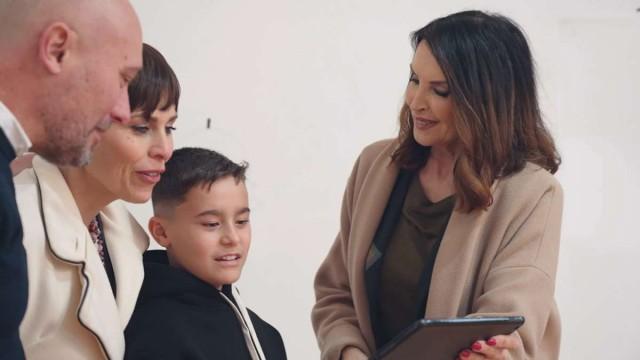 Valentina, Andrea, Eva e Cesare