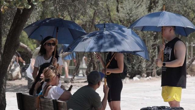 45 Grad – Athen und die Extremhitze