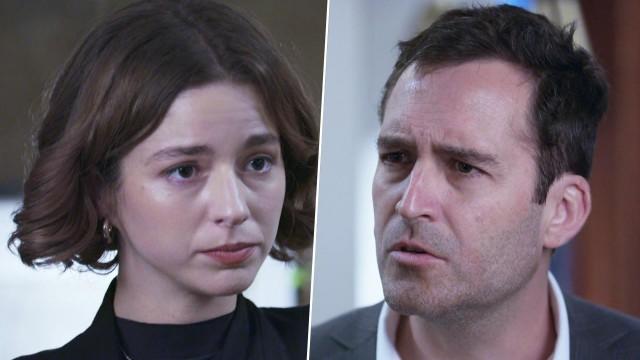 Alexandra le exige a Tomás que se vaya de su casa