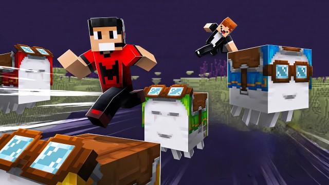 We built a Happy Ghast Parkour