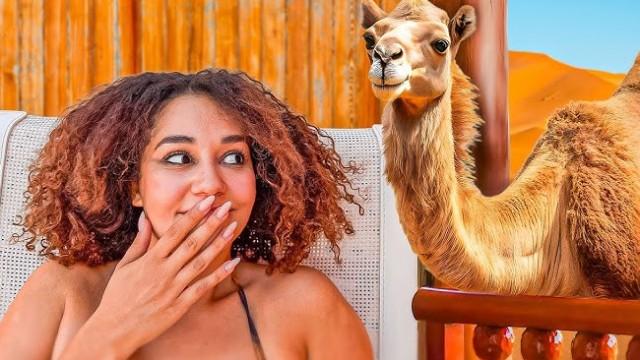 On dort au milieu du désert !