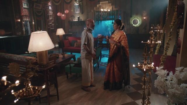 Celebration at the Shrinivasans