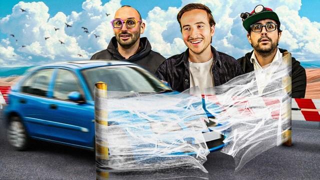 ARRÊTER une voiture avec du SCOTCH : Ça fait quoi ?