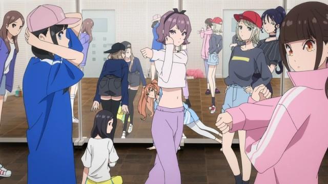 ダンス部の男女比