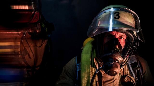 Extreme Hitze bei Wohnungsbrand