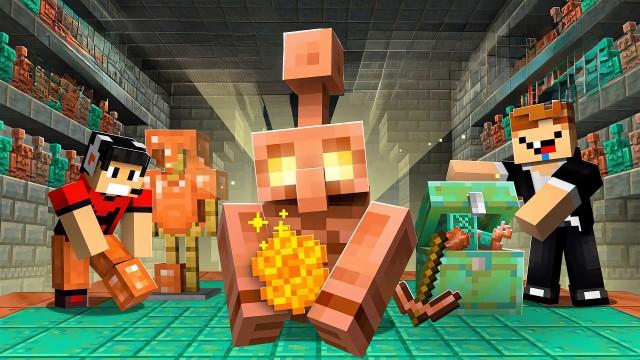 Finally the COPPER GOLEN!