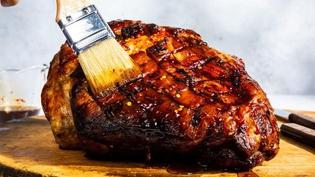 Glazed Pork and Potatoes