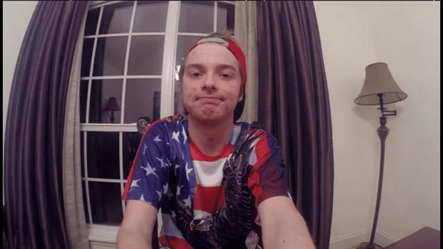 Justin Bieber avec de l'acné