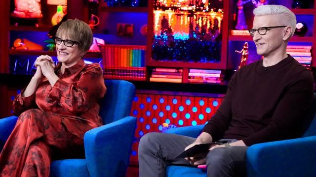 Patti Lupone & Anderson Cooper