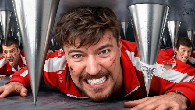 100 People Vs World’s Biggest Trap!