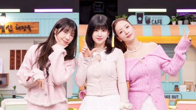 Episode 405 with Apink (Park Cho-rong, Jung Eun-ji, Yoon Bo-mi)