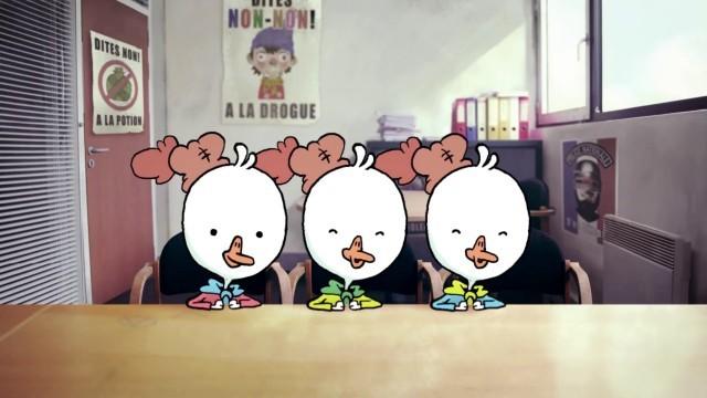 Les Canards juniors & La famille Sodo et Dark Papy