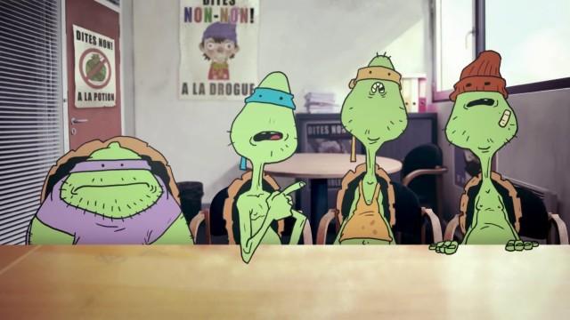 Les Tortues Clodo et Monsieur Man