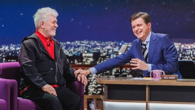 Pedro Almodóvar, Najwa Nimri y Pepe Colubi