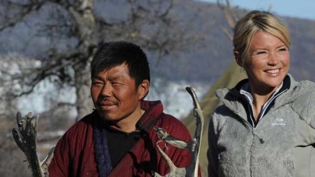 Virginie Efira chez les Tsaatans en Mongolie