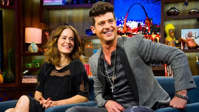 Sarah Paulson & Robin Thicke