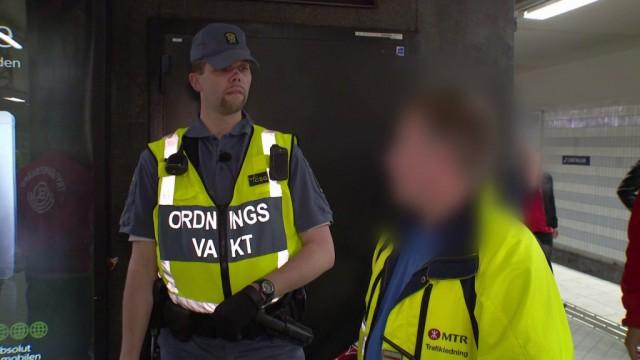 Rågsvedstationen attackeras