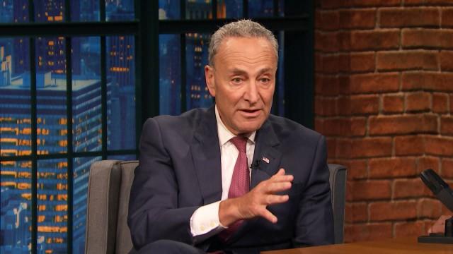 Chelsea Handler, Sen. Chuck Schumer, Matteo Lane