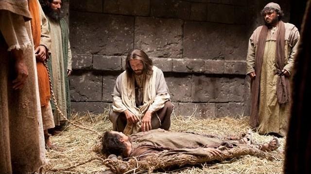 Jesus Forgives Sins and Heals a Man Stricken with Palsy