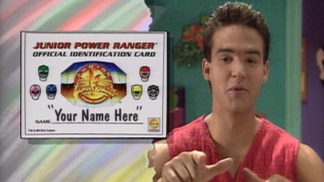 Mighty Morphin Power Rangers Fan Club Video