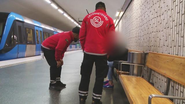 Ett stort slagsmål bryter ut