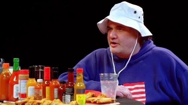 Artie Lange Is Raw and Uncensored While Eating Spicy Wings