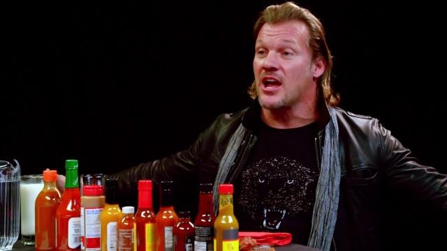 Chris Jericho Gets Body Slammed by Spicy Wings