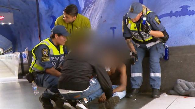 Ett blodigt slagsmål