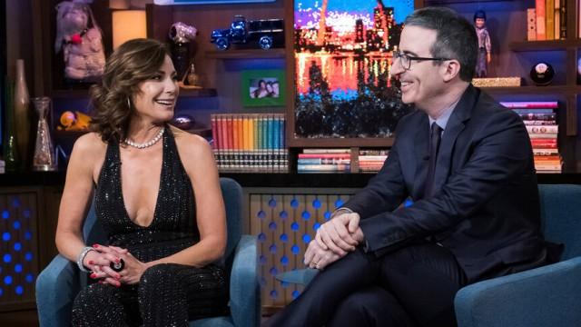 Luann de Lesseps; John Oliver