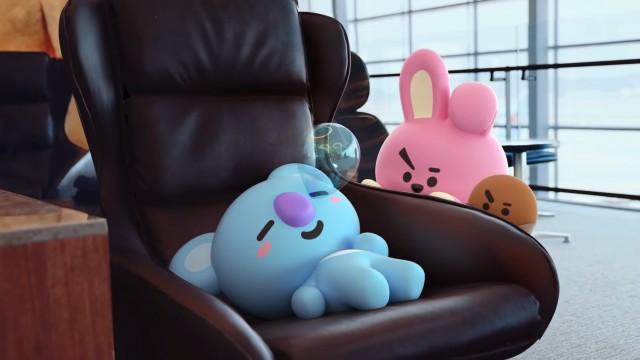 BT21's Airport Journey - KOYA