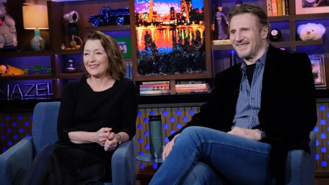 Liam Neeson & Lesley Manville