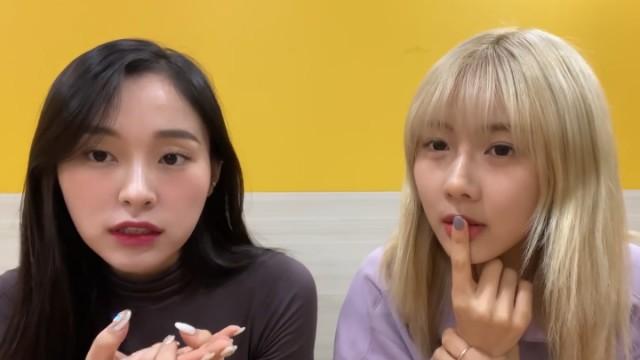 Let's Play With Dreamcatcher: Yoohyeon & Gahyeon's Makeup Challenge