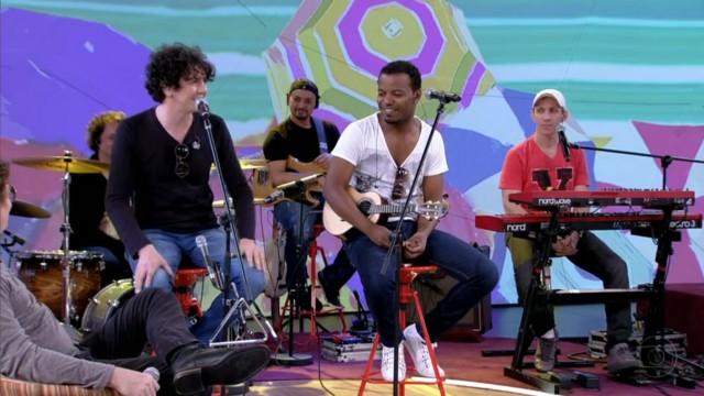 Encontro com banda Sambô, Netinho, Claudia Leitte e Dudu Azevedo