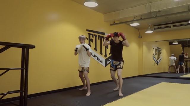 My First Muay Thai Class with HAECHAN in Bangkok