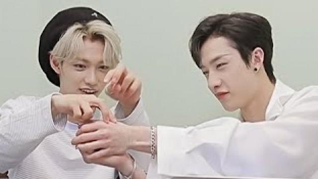 Bang Chan & Felix "One More Photo" / Lee Know & Han "Iced Americano"