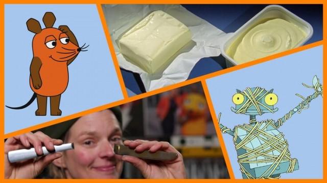 Lauras Machgeschichte: Das Besser-Messer|Ritter Rost: Heut helfe ich!|Butter und Margarine|Käpt’n Blaubär: Butter-Kutter