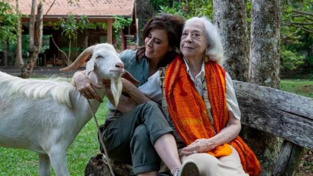 Gilda, Lúcia and the goat