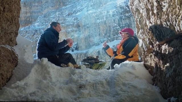 Gina Carano In The Dolomites