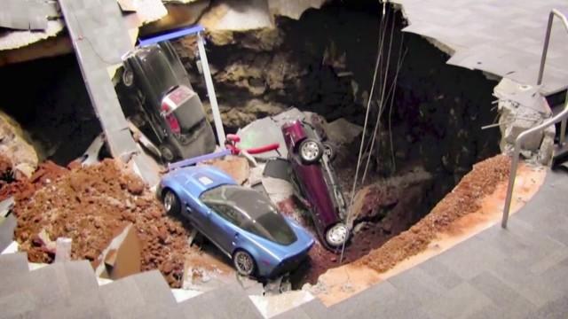 Sinkhole At The Museum