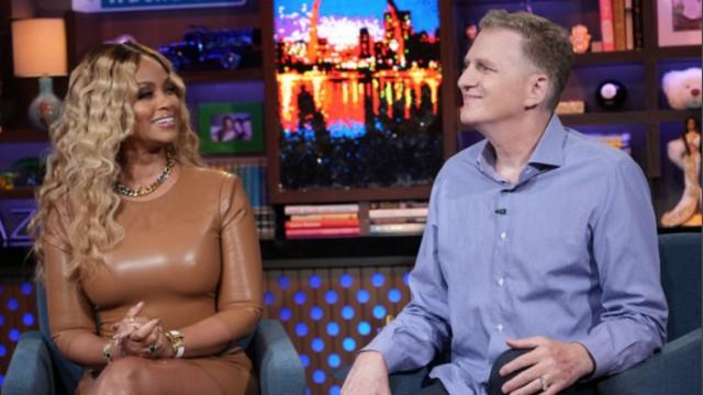 Gizelle Bryant and Michael Rapaport