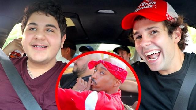 SURPRISING LITTLE BROTHER WITH TUPAC!!