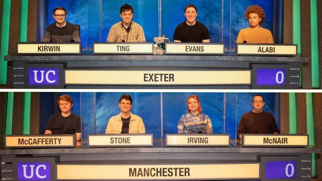 University of Exeter vs University of Manchester