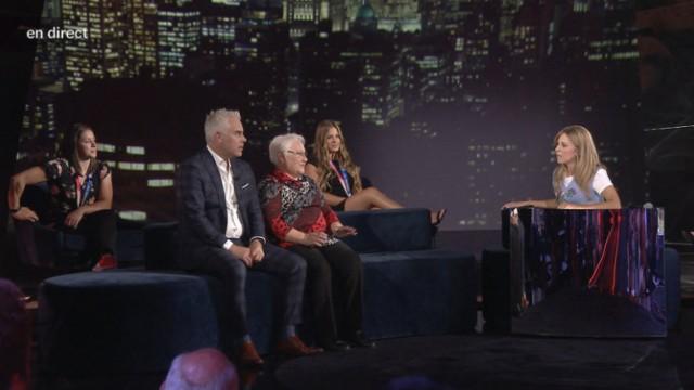 Maude Charron, Laurence Vincent Lapointe, Catherine Beauchemin-Pinard, Melissa Citrini-Beaulieu, Aurélie Rivard, Dominique Ducharme et Jérôme 50