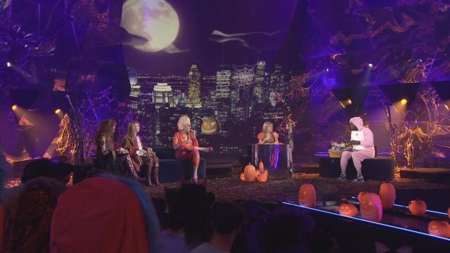 Deux invités mystères, Rita Baga, Marie-Soleil Dion, Meeker Guerrier et Claudie Mercier