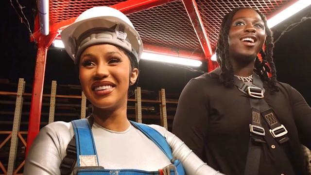 Cardi Tries Facing Her Fears