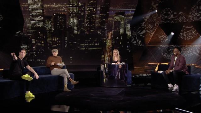 Rachid Badouri, Guillaume Pineault, Meeker Guerrier et Farah Alibay