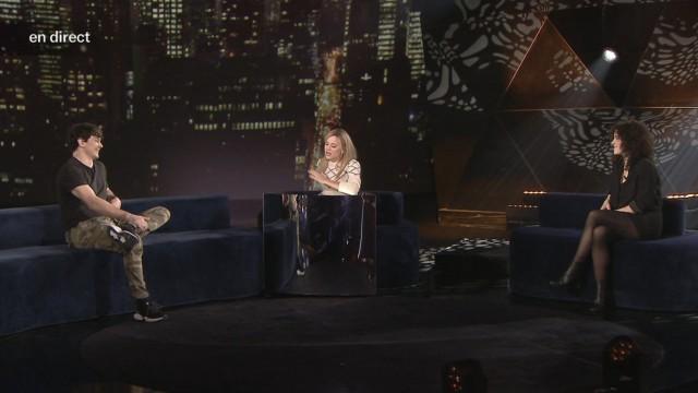 Virginie Fortin, Olivier Aubin-Mercier, Marianne St-Gelais, Karl Walcott et notre collaborateur Marcus